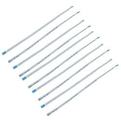 SOURCING MAP 10Pcs 0. 5mm Pas à 8 broches AWM 20624 80C 60V VW-1 câble plat flexible 200mm
