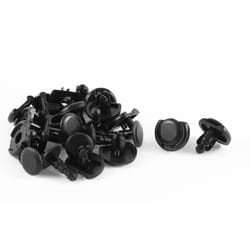 Rivets Plastiques - RIVET - 7mm - 15 Pcs - Noir - Pour Toyota