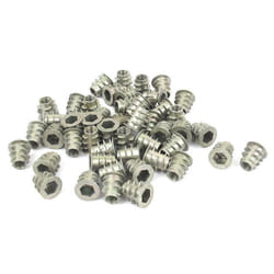 Écrou SOURCING MAP 50Pcs M5 x 10 mm Écrous Fileté Insert pour meuble bois
