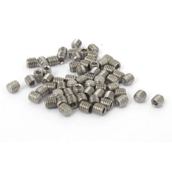 M3 x 3 mm en acier inoxydable Hex Socket Set Cap point Grub Vis 50 pcs