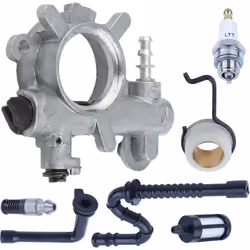 Pompe à huile Vers de verrouillage Huile de carburant Kit de ligne de filtrage de pétrole Ajustement pour STIHL 034 036 MS360 ...