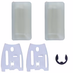 Plaque de barre de guidage et kit de bande de pare-chocs ajustement pour Husqvarna 268 272 272XP 266 61 66 Pièces de tronçonn ...
