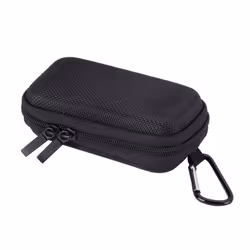 Etui Rigide Nylon AGPTEK pour Ranger et Protéger MP3/Ecouteurs/Clé - Noir