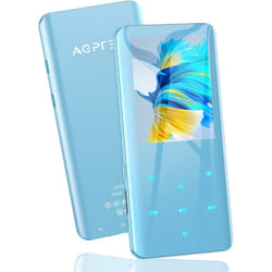 Lecteur MP3 Bluetooth AGPTEK - 32 Go - Haut-Parleur HiFi - Boutons Tactiles - Radio FM - Écran TFT 24 Pouces