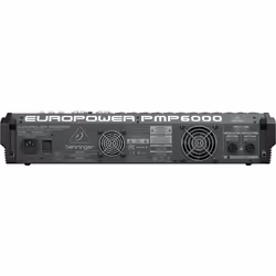 Behringer PMP6000 table de mixage audio 20 canaux 10 - 200000 Hz Noir