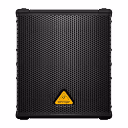 Behringer B1200D-PRO, 500 W, Caisson de basse actif, 45 - 180 Hz, 38,1 cm (15"), Noir, Énergie
