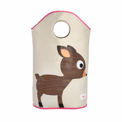 3 Sprouts SP3SLHDE, Ovale, Polyester, Multicolore, Motif animal, Trou d'accroche, 550 mm