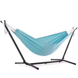 Vivere C8POLY-13, Hamac avec cadre, 205 kg, 1 personne(s), Polyester, Couleur aqua, Acier