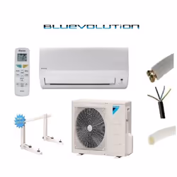 Description générale Le climatiseur prêt à poser Daikin 5000W FTXB RXB50C est conçu pour un espace de 50 à 60 m². Il est livr ...