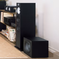 Bowers & Wilkins ASW608 Noir Caisson de basse actif 200 W