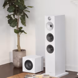 Bowers & Wilkins ASW608 Blanc Caisson de basse actif 200 W