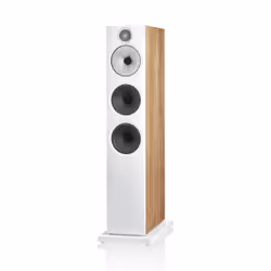 Bowers & Wilkins 603 S3, 3-voies, Avec fil, 29 - 33000 Hz, 8 Ohm, Blanc, Bois