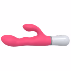 Lovense Nora, Vibrateur pour lapin, Stimulation du clitoris, Stimulation du point G, Stimulation vaginale, Rose, Acrylonitril ...