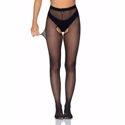 Leg Avenue 1905Q_00107 Collant et chaussette Noir - Vue supplémentaire 4