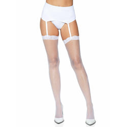 Leg Avenue 9027_00222 Collant et chaussette Blanc