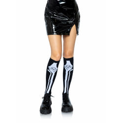 Leg Avenue 5596_00722 Collant et chaussette Noir, Blanc