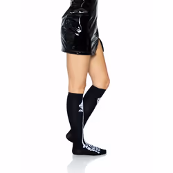 Leg Avenue 5596_00722 Collant et chaussette Noir, Blanc - Vue supplémentaire 4
