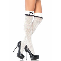 Leg Avenue 6900_00222 Collant et chaussette Blanc
