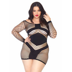 Leg Avenue 86593Q_00107 ensemble de lingerie et body Noir