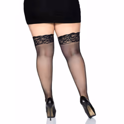 Leg Avenue 9984X_00108 Collant et chaussette Noir