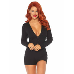 Leg Avenue 86649_00104 ensemble de lingerie et body Noir