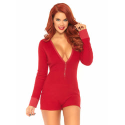Leg Avenue 86649_00304 ensemble de lingerie et body Rouge