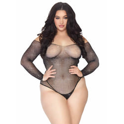 Leg Avenue 89231X_00108 ensemble de lingerie et body Noir