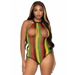 Leg Avenue 81585_10122 ensemble de lingerie et body Multicolore