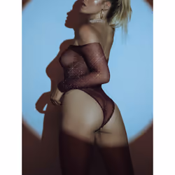 Leg Avenue 89231_03622 ensemble de lingerie et body Bourgogne