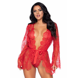 Leg Avenue 86112_00301 ensemble de lingerie et body Rouge
