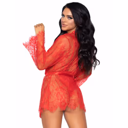 Leg Avenue 86112_00301 ensemble de lingerie et body Rouge