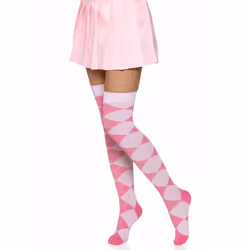 Leg Avenue 6627_00522 Collant et chaussette Rose