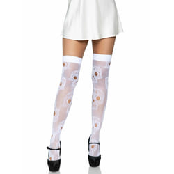 Leg Avenue 6626_00222 Collant et chaussette Blanc
