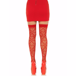 Leg Avenue 6643_00322 Collant et chaussette Rouge