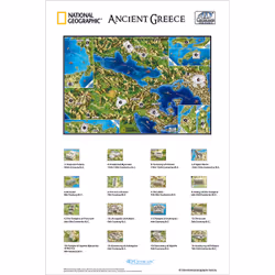 4D Cityscape Ancient Greece Jeu de puzzle 600 pièce(s) histoire - Vue supplémentaire 13
