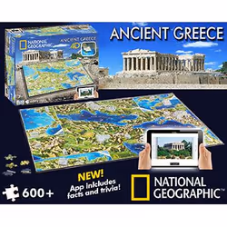 4D Cityscape Ancient Greece Jeu de puzzle 600 pièce(s) histoire