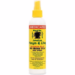 Spray Médicamenteux - Jamaican Mango & Lime - 8oz - Hydratant - Anti-démangeaisons - Tous types de cheveux