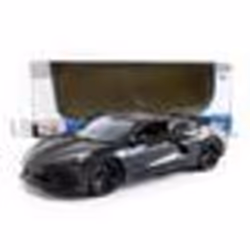Voiture Miniature de Collection - MAISTO 1/18 - CHEVROLET Corvette C8 Stingray - 2020 - Grey