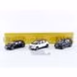 Voiture Miniature de Collection - NOREV - RENAULT Megane IV - Scenic IV - Koleos II - Noir / Blanc / Marron