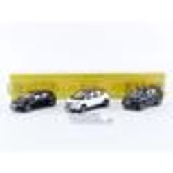 Voiture Miniature de Collection - NOREV - RENAULT Megane IV - Scenic IV - Koleos II - Noir / Blanc / Marron