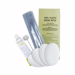 Un kit de réparation pour piscine complet