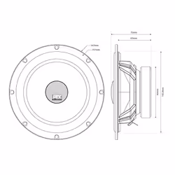 MTX TX465C enceinte de voiture Rond 2-voies 320 W 2 pièce(s) - Vue supplémentaire 6