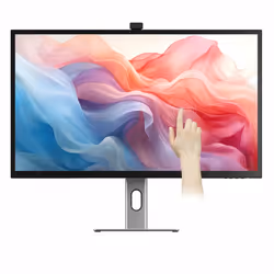 ALOGIC 32C4KPDWT, 81,3 cm (32"), 3840 x 2160 pixels, 4K Ultra HD, LED, Noir, Argent