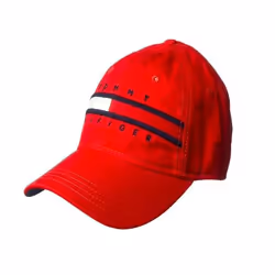 Casquette Tommy Hilfiger Rouge Flag logo adjustable