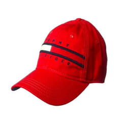 Casquette Tommy Hilfiger Rouge Flag logo adjustable
