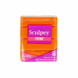 Pâte polymère Sculpey 57 g orange