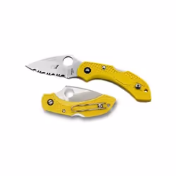 Spyderco Dragonfly2 Salt, Couteau pliant, Acier, Nylon renforcé en fibre de verre, 34 g