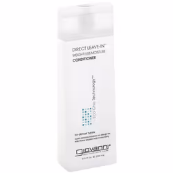Giovanni Direct Leave-In Weightless Moisture, Unisexe, Tous types de cheveux, Démêlage, Hydratant, Hydratant, Protection, Ren ...