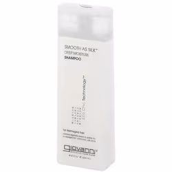 Giovanni Smooth As Silk Deep Moisture Shampoo, 250 ml, Shampoing, Unisexe, Cheveux abimés, Cheveux secs, Anti-frisottis, Hydr ...