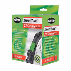 Chambre à air valve Schrader avec liquide anti-crevaison Slime 27.5 x 2.00-2.40